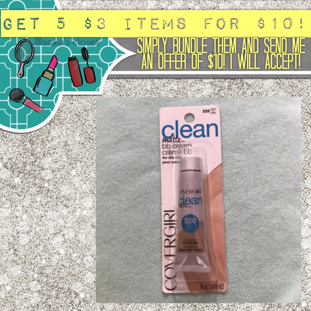 Clean Matte BB Creme Travel Size Light 520